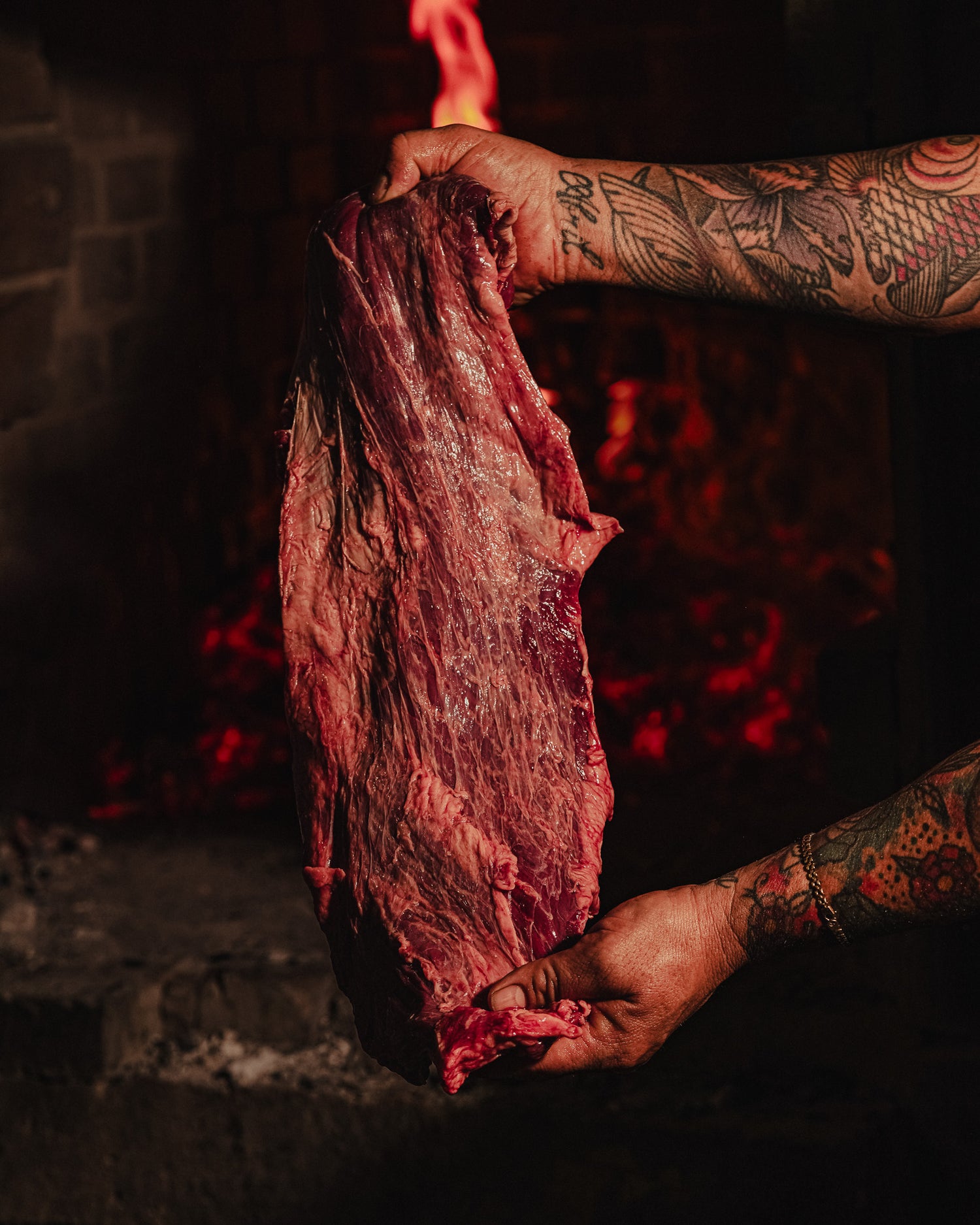 Authentic Argentine meats grilled over charcoal fire in Miami